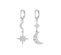 orecchini a cerchio con stella luna squisiti orecchini piercing alla cartilagine per gioielli da donna pendientes