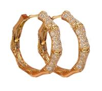 Orecchini a cerchio di strass, orecchini a cerchio lucido - I cerchi auricolari scintillanti con strass per donne,Gioielli avvolti in leggero per lei, San, matrimonio
