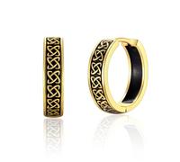 Orecchini a cerchio in argento 925 da uomo, argenti e oro orecchino, Huggie ipoallergenici per cartilagine, dormire, gioielli per donne e uomini