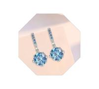 Orecchini a cerchio in argento Sterling 925 ipoallergenici alla moda per le donne piccoli regali a cerchio in oro per amica, madre, fidanzata, compleanno, orecchini leggeri a goccia Huggie per mamma
