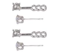 Orecchini a cerchio radianti Eleganti gioielli per le orecchie Lega leggera Comfort adatto per l ' ufficio o le gite Orecchini per orecchie sensibili da donna