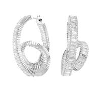 Orecchini a cerchio Swarovski Matrix 5727113 nastro