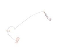 Orecchini a clip a forma di goccia con strass robusti, vestibilità comoda per una lunga durata, orecchini pendenti in rame robusto, One Size, come descritto, come descritto