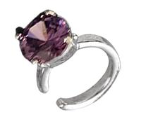 Orecchini a clip alla moda con pietre di zirconia cubica, gioielli versatili in lega per le donne senza piercing scintillante orecchio climber her, Misura unica, come descritto, come descritto