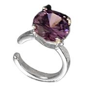 Orecchini a clip alla moda con pietre di zirconia cubica, gioielli versatili in lega per le donne senza piercing scintillante orecchio climber her, Misura unica, come descritto, come descritto