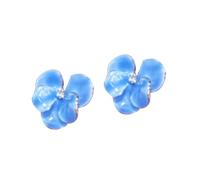 Orecchini a farfalla in lega leggera per pelli sensibili e occasioni serali. Orecchini a farfalla per donne, Taglia unica, come descritto