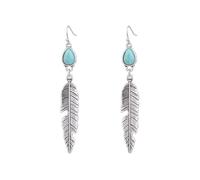 Orecchini a foglia da donna Minimalista in metallo argento sterling piccole foglie d'olivo Ramo Orecchini a ciondolo per la festa della mamma per le vacanze di Natale Regali gioielli