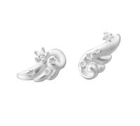 Orecchini a forma d ' angelo Facile manutenzione Indossare tutti i giorni Accessorio da donna alla Struttura in rame per un look alla Orecchini d ' angelo