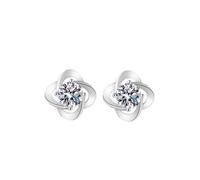 Orecchini a forma di anguria, in argento Sterling, con zirconia cubica, per donna, ipoallergenici, alla moda, stile classico, Einheitsgröße, Rame, Non pietra preziosa