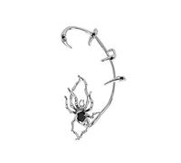 Orecchini a forma di animali esagerati punk cartilagine lega clip in metallo zircone orecchio polsino nessun foro orecchio ganci cartilagine orecchini rampicanti per le donne