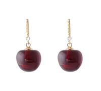 Orecchini a forma di ciliegie a goccia Multifirtional Cherries orecchini alla moda unici per tutti i giorni unici