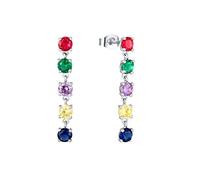 Orecchini a Forma Di Croce in Zircone per Le Donne Piercing Chain Earring Ear Buckle Jewelry Pendientes, LYLSSSDH, di E8