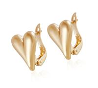 Orecchini a forma di cuore Orecchini a forma di cuore Gioielli alla moda Piercing all'orecchio in lega Texture per donne giovani abiti casual da indossare tutti i giorni orecchini, Misura unica, come