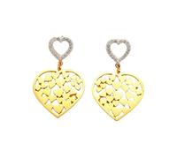 Orecchini a forma di farfalla geometrica, design minimalista francese, gioielli asimmetrici, in metallo, da donna