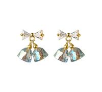 Orecchini A Forma Di Fiocco Di Neve Natalizio con Pendenti A Forma Di Fiocco Di Neve E Ganci In Argento Sterling 925 Regalo per Donne Mamma Figlia Sorella con Scatola