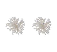 Orecchini a forma di fuochi d'artificio scintillanti, Orecchini con perle delicate, Gioielli in atmosfera, Adatto per le donne con i pendolari da indossare
