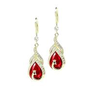 Orecchini A Forma Di Per Donna Pendente Vintage Con Charm E Scintillante