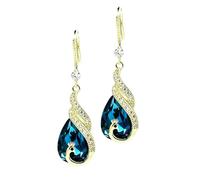 Orecchini A Forma Di Per Donna - Pendente Vintage Con Charm E Scintillante,Orecchini Pendenti Da Donna - per la Spiaggia, il Compleanno, la Laurea, l'Estate, il Matrimonio e la Festa Formale