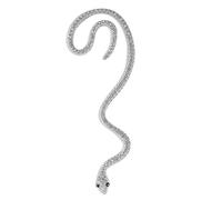 Orecchini a forma di serpente in stile retrò, senza cartilagine forata, clip su orecchini avvolti per tutte le donne