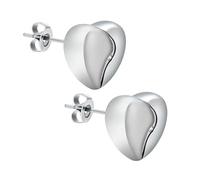 Orecchini a forma di urna per cenere per uomo e donna, a forma di cuore e stella, per cremazione, in acciaio inox, mini souvenir, regalo per i propri cari, Acciaio inossidabile, Nessuna pietra