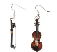 Orecchini A Forma Di Violino Con Arco Miniblings Orchestra Con Scatola