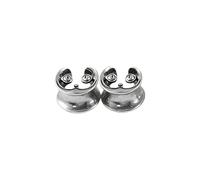 Orecchini a forma di volto di gatto, in rame, a forma di U, accessori punk, gioielli per il corpo da donna, oro vintage, 12mm, come descritto, come descritto