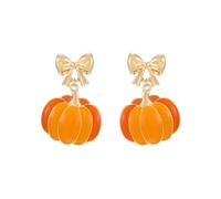 Orecchini a forma di zucca del Ringraziamento, da donna, per feste