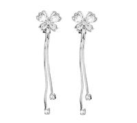 Orecchini a frangia multifilo a farfalla gioielli lunghi gioielli per occasioni speciali Accessori in metallo rame orecchini a goccia a farfalla, Misura unica, come descritto, come descritto