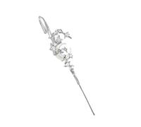 Orecchini a gancio a forma di luna - Orecchini a forma di stella in lega con pietre preziose, stile asimmetrico con tocco celeste, design unico di highlight | Uso come gioielli decorativi da donna per
