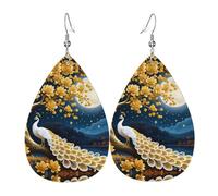 Orecchini a goccia a goccia da donna con albero dorato illuminato dalla luna orecchini a goccia da donna orecchini a goccia alla moda orecchini a goccia