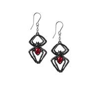 Orecchini A Goccia Black Widow Alchemy Gothic - Nuovi Di Zecca