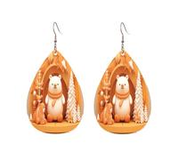 Orecchini A Goccia Christmas Bear Squisito Orecchini Pendenti Lussuoso Ciondolo Con Pendente A Goccia Per Feste Feste Matrimoni
