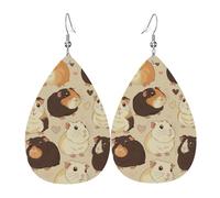 Orecchini A Goccia Cute Guinea Pig And Heart Squisito Orecchini Pendenti Leggeri Ciondolo Con Pendente A Goccia Per Uso Quotidiano Feste Accessori