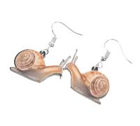 Orecchini a Goccia Forma Lumaca per Ragazze Adolescenti, Design Delicato | Accessorio Leggero e Confortevole, Resistente allo Scolorimento, come Regalo di Compleanno o Natale