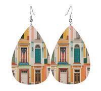 Orecchini A Goccia In Pelle Different Kinds Of Doors & Puerto Rico Eleganti Orecchini Moda Ciondolo Con Pendente A Goccia Per Feste Matrimoni Uso Quotidiano