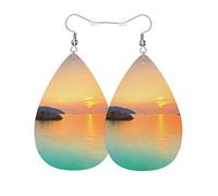 Orecchini A Goccia Sunrise Moda Orecchini Pendenti Leggeri Ciondolo Con Pendente A Goccia Per Accessori Matrimoni Feste