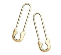 Orecchini a graffetta da donna, orecchini a spilla da balia | Orecchini a cerchio pendenti minimalisti | a cerchio alla con spilla da balia minimalista per donne e ragazze, penzolano gioiell