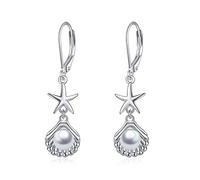 Orecchini a leraback Silver Dream Catcher/Larimar/Opal/Lapis/Turquoise Drop Orecchini Giochi per le donne