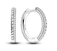 Orecchini a lobo in argento sterling 925 per donne Orecchini a cerchio grossi con goccia d'acqua Albero della vita per sempre Set di orecchini Gioielli di moda Regalo