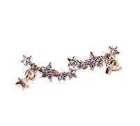 Orecchini a lobo Orecchini Stella Strass Glitter Orecchini luminosi Party Donne