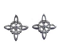 ORECCHINI A NUDO DI STrega IN ARGENTO, VARIOS, Pietra naturale, Varie