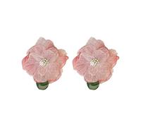 Orecchini a perno a forma di fiore in pizzo, stile spiaggia alla moda, gioielli unici e sofisticati