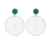 Orecchini a perno con frutta alla moda, orecchini a forma di frutta, colorati, in acrilico, accessori per le donne