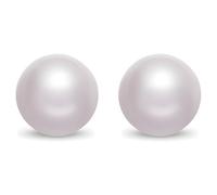 Orecchini a perno con perla d'imitazione, un paio con perno in argento S925, gioielli di stile francese eleganti per eventi formali da indossare tutti i giorni