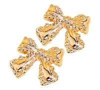 Orecchini a perno con, piccoli orecchini a stelo,Orecchini a perno placcati oro Elegante con papillon - Orecchini pendenti multic, Se référer au descriptif, Metallo, riferimento alla