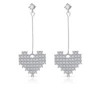 Orecchini a perno con strass dettagliati orecchini per eventi serali texture in rame per un tocco di fascino in qualsiasi abbigliamento comodo da indossare tutti i giorni, Misura unica, come descritto