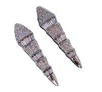Orecchini a perno da donna a forma di serpente con strass minimalisti dal tono freddo accessori per le orecchie per pendolari quotidiani appuntamenti cena banchetto casual abiti da strada