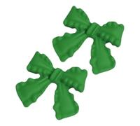 Orecchini a perno da donna, orecchini Bowknot da donna - Eleganti orecchini placcati in oro Orecchini a cerchio con fiocco - Orecchini pendenti a fascia multicolore Gioielli per piccole donne per