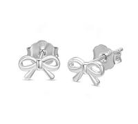 Orecchini a perno in argento Sterling 999, ipoallergenici, piccoli orecchini con retro piatto per donne e ragazze, delicati gioielli per piercing alla cartilagine dell'elice, gioielli da indossare
