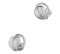 Orecchini A Perno In Argento Sterling Con Foglie Mackintosh